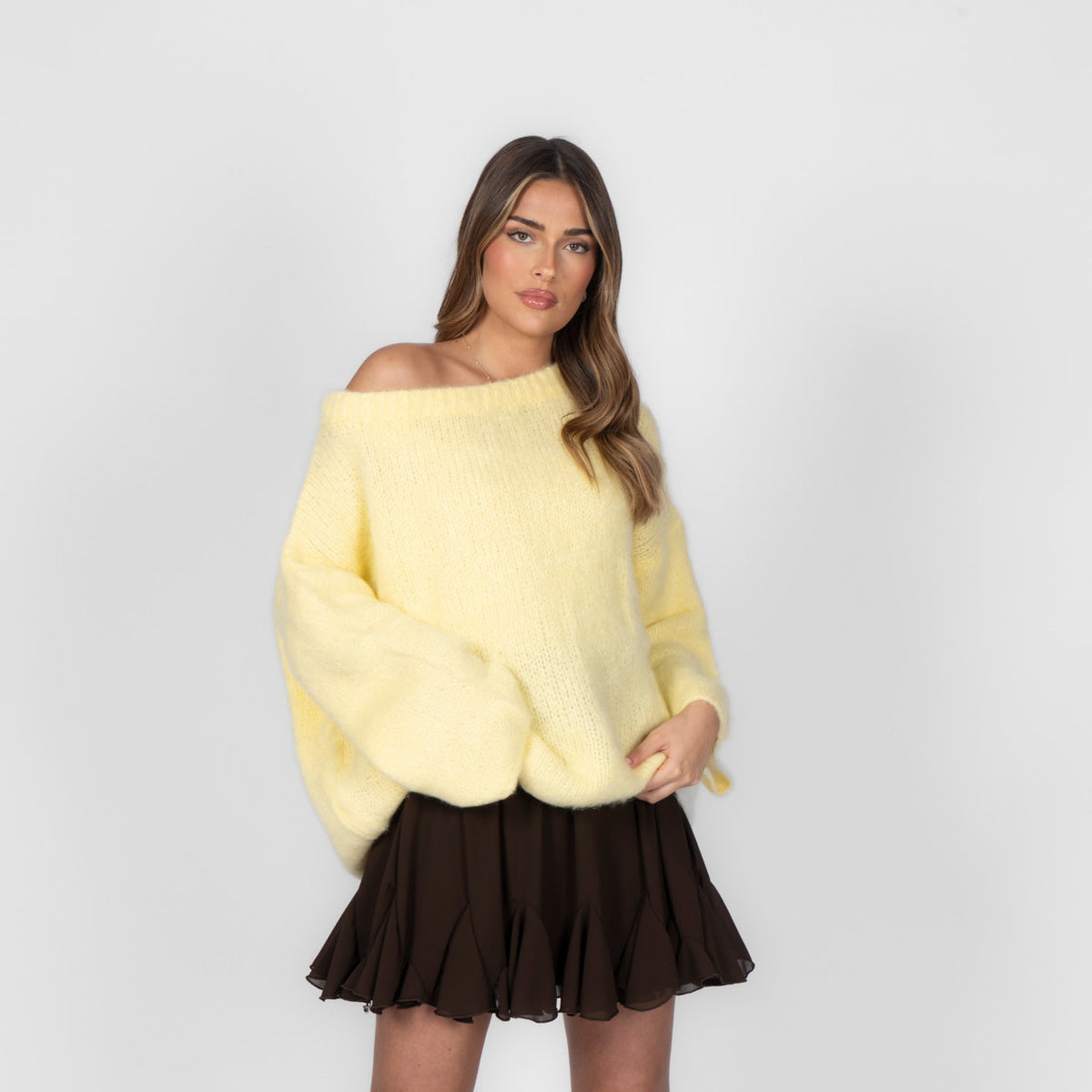 Undine | Jersey Hombros Descubiertos