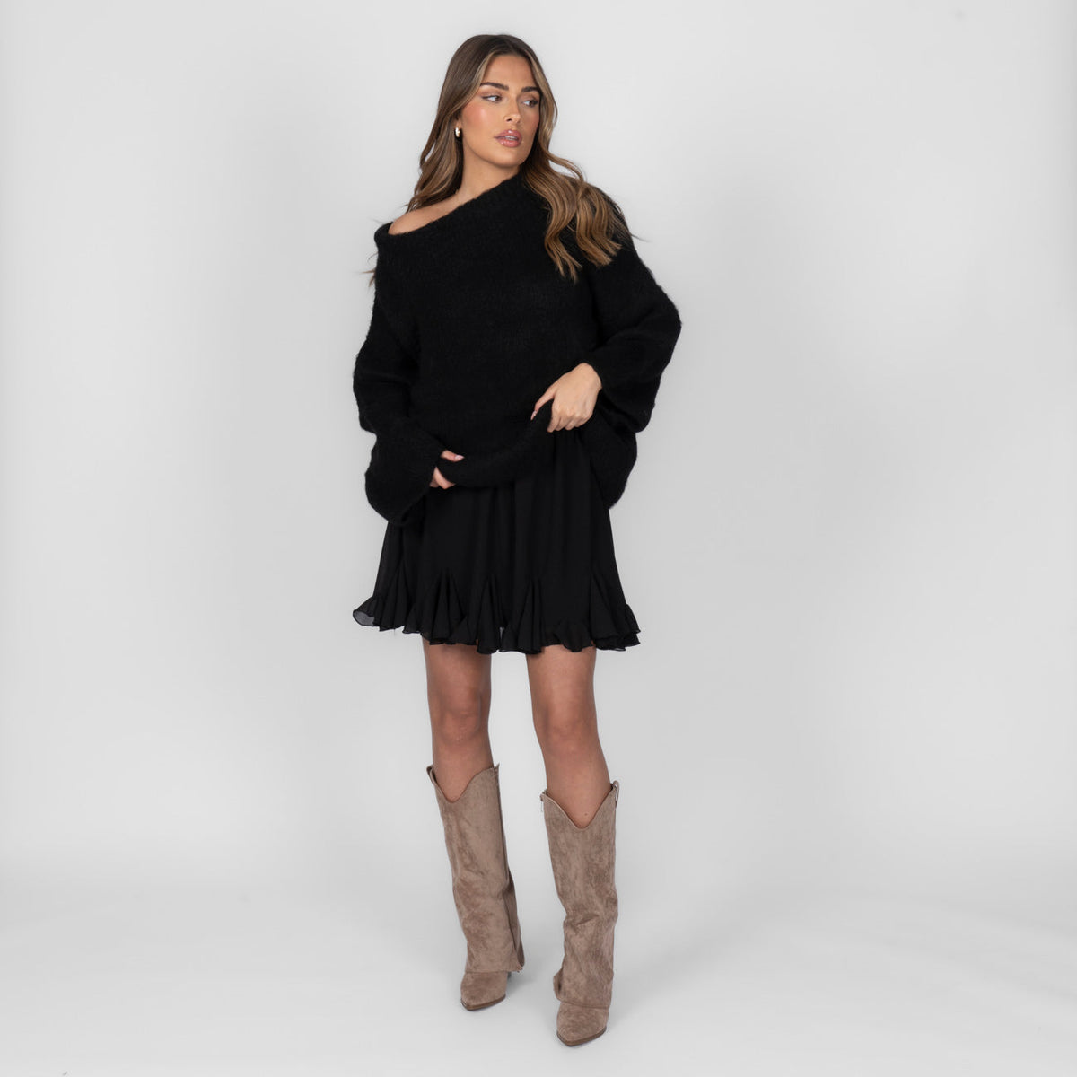 Undine | Jersey Hombros Descubiertos
