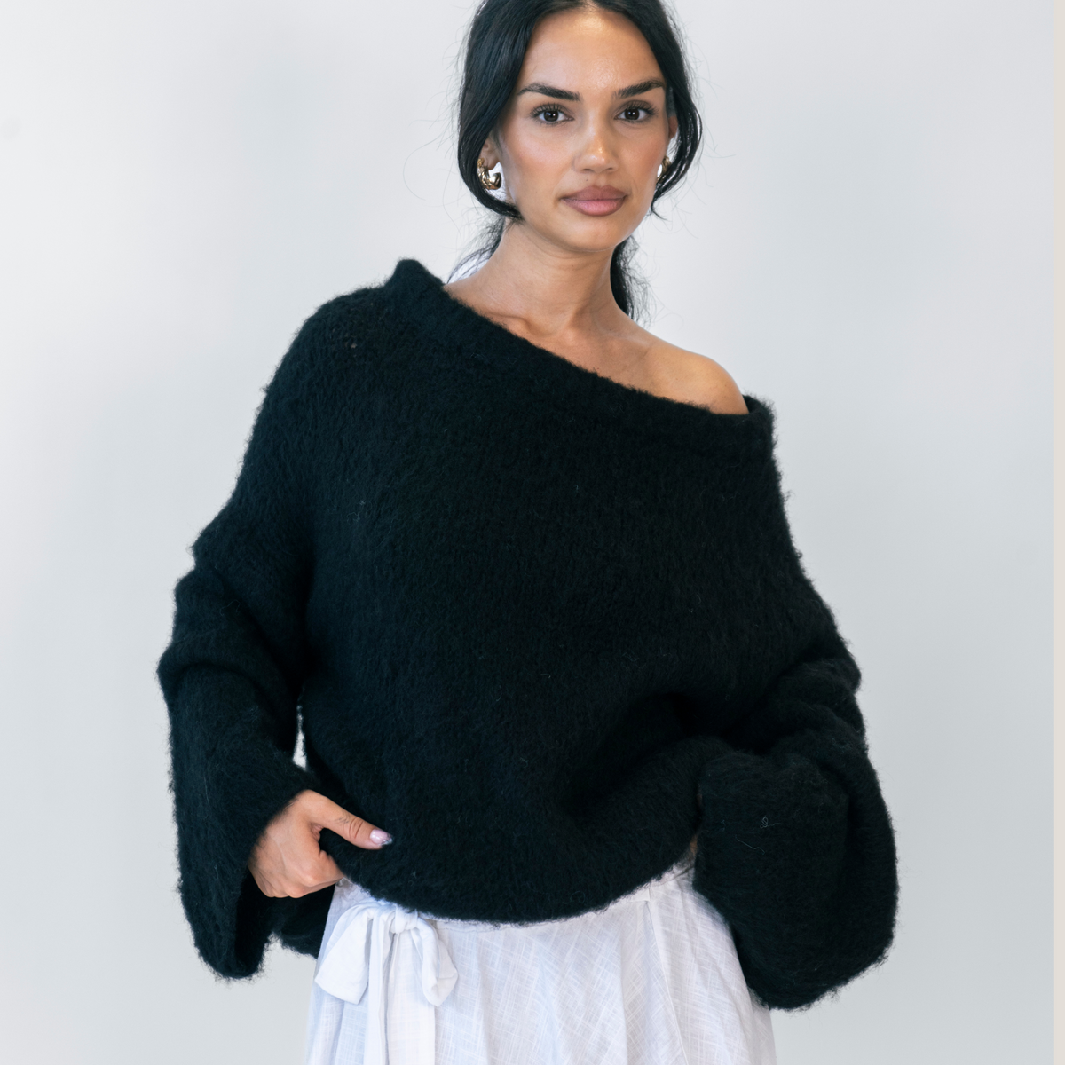 Undine | Jersey Hombros Descubiertos