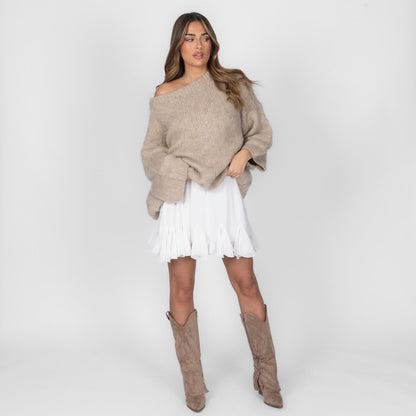 Undine | Jersey Hombros Descubiertos