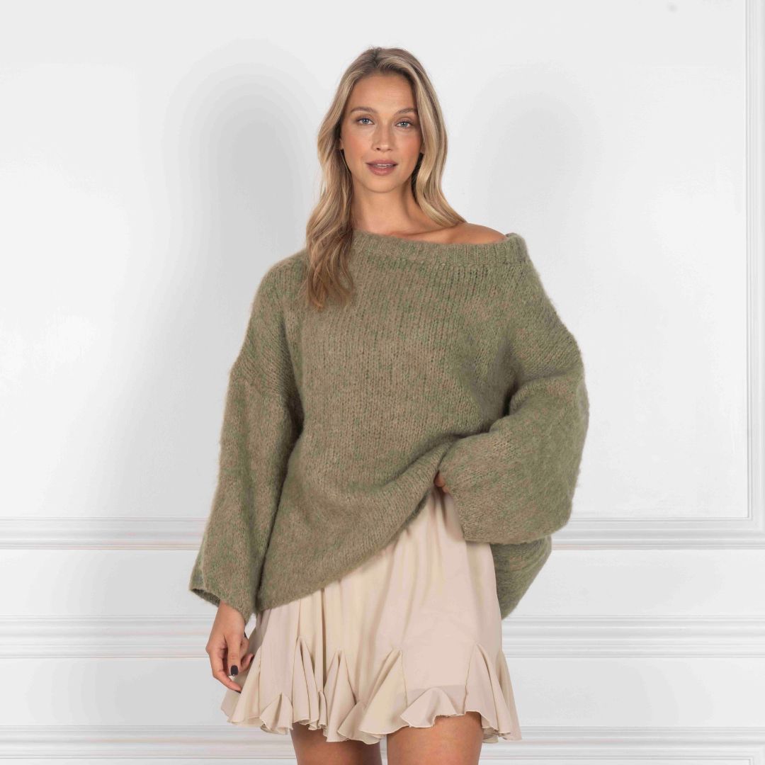 Undine | Jersey Hombros Descubiertos