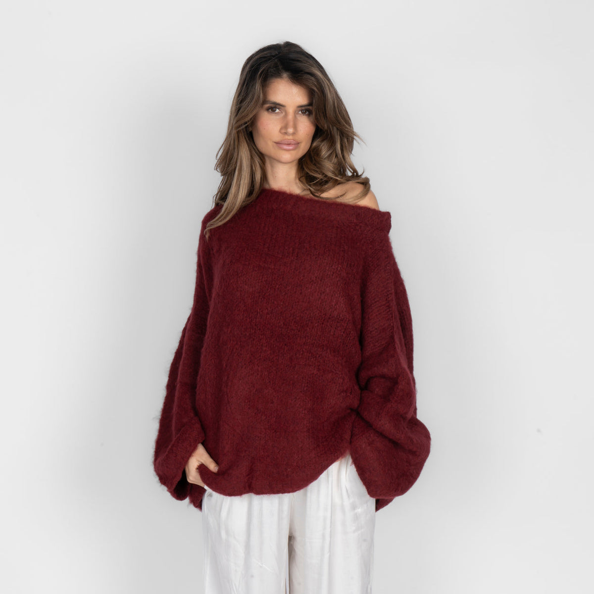 Undine | Jersey Hombros Descubiertos