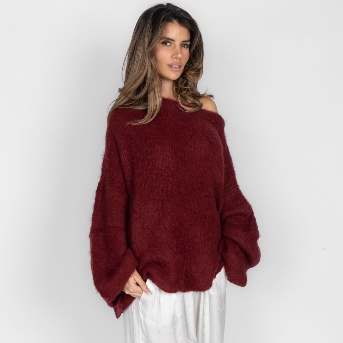Undine | Jersey Hombros Descubiertos