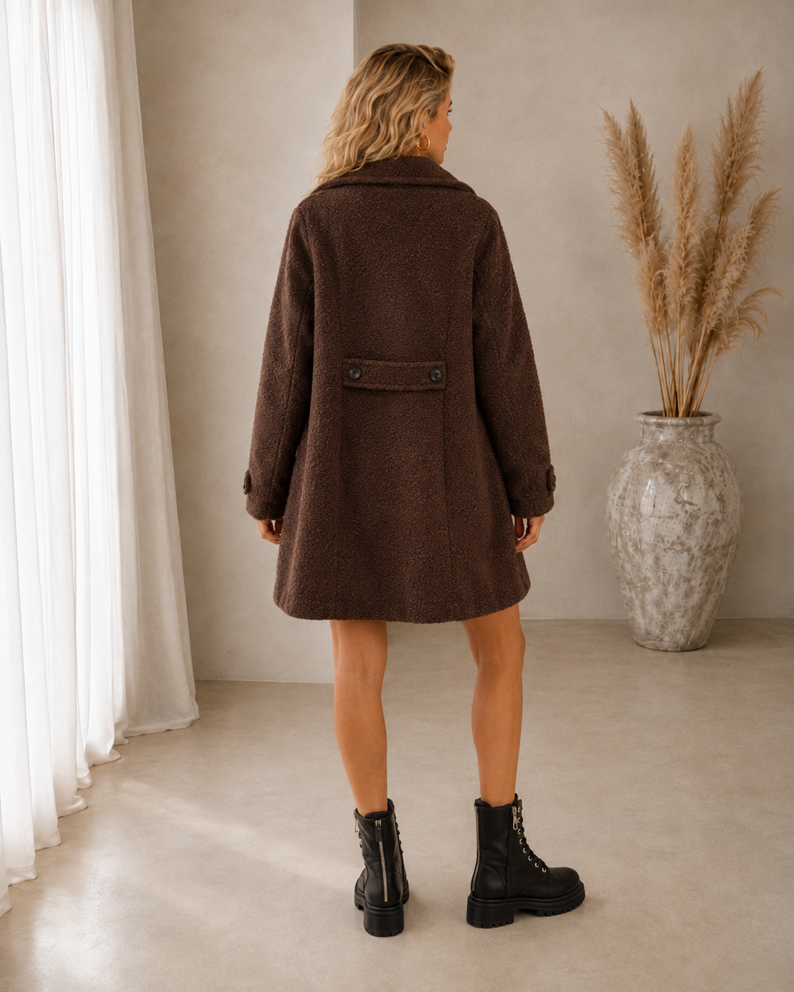Chaqueta acolchada de corte relajado — vista 12