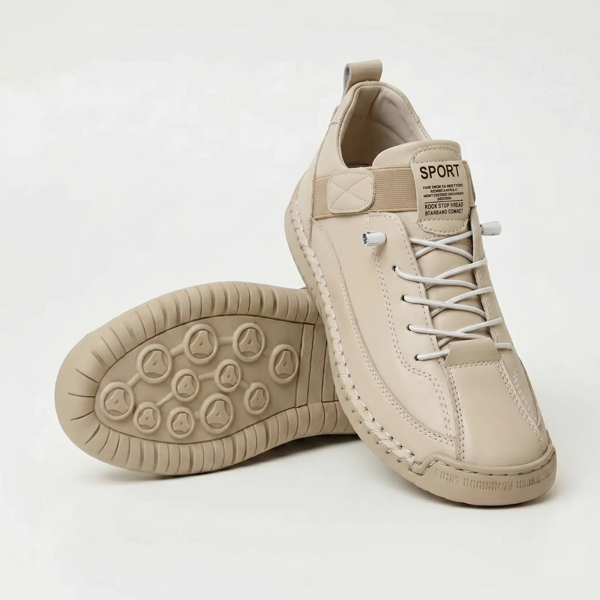 Odeline - zapatillas beige arena