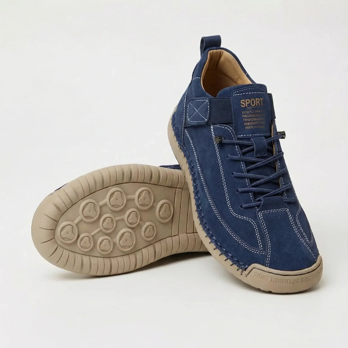 Inès - zapatillas azul